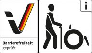 Logo Barrierefreiheit geprüft