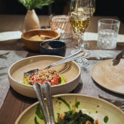 Foodaufnahme eines Ganges zur Sonderveranstaltung Wohnzimmerabend im Atrium Restaurant