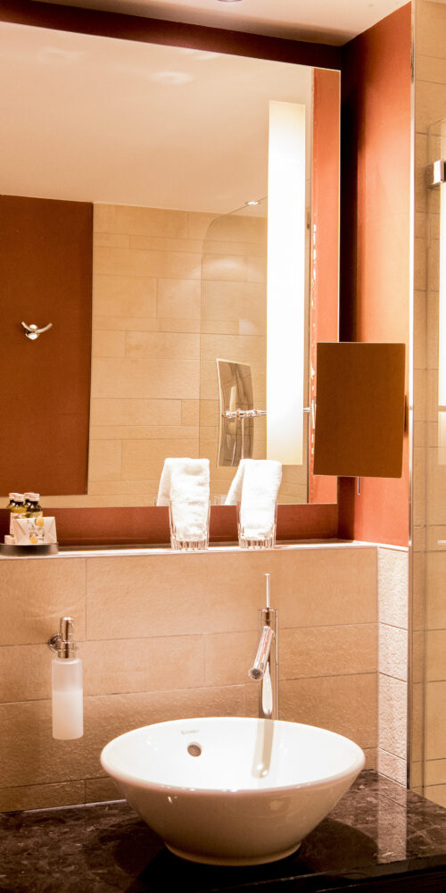 Badezimmer eines Superior Zimmers