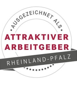 Logo der Zertifizierung Attraktiver Arbeitgeber Rheinland-Pfalz
