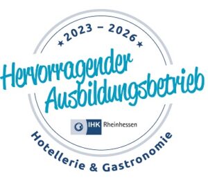 Logo der Zertifizierung IHK Hervorragender Ausbildungsbetrieb