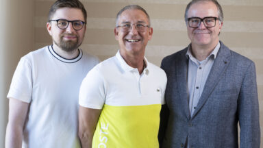 Direktionsteam von links nach rechts Peter Hurstjes, René Bischel, Lutz Frey