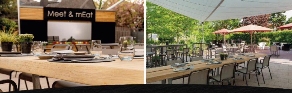 Wine & Grill auf der Meet & mEat Sommerterrasse